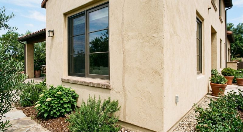 House Stucco Repair in Roseville, CA